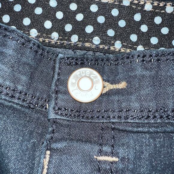 Rue21 Womens Jeggings Denim Blue Jeans Dark Wash Skinny Stretch 33 in Waist - Picture 7 of 8